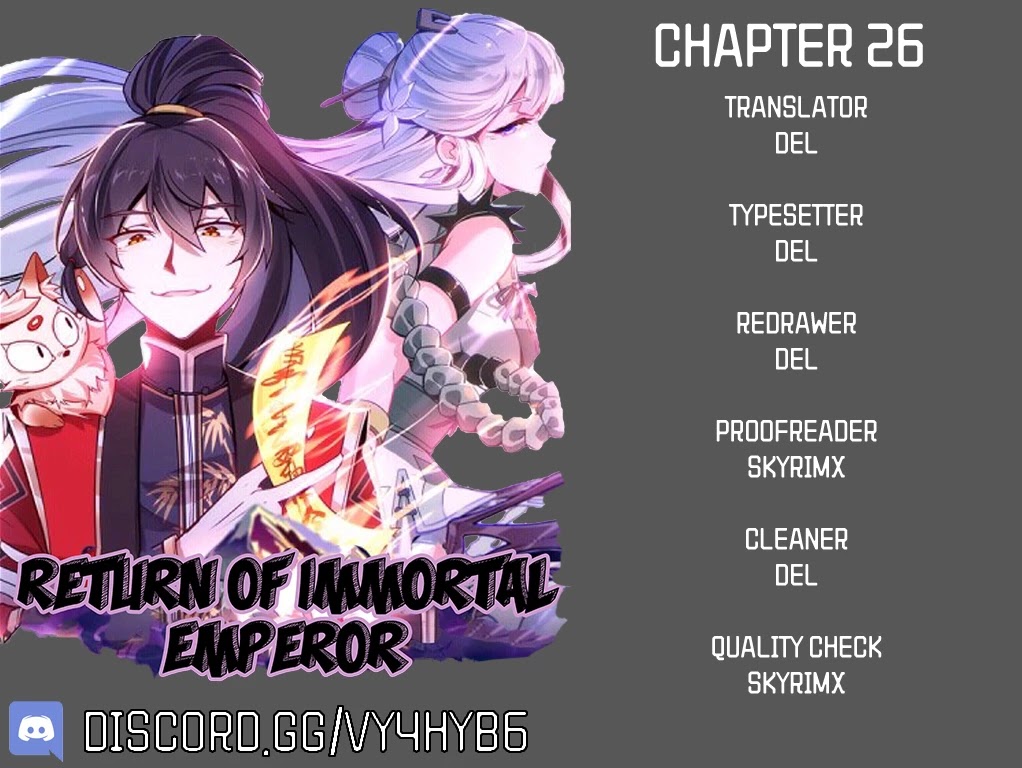 Return of Immortal Emperor Chapter 26 page 1 - Chapter 26: Fury!