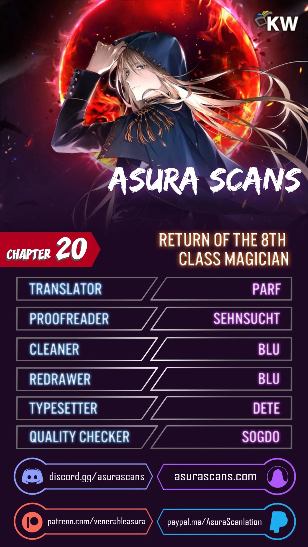 Return of the 8th Class Magician Chapter 20 page 1 - Chapter 20