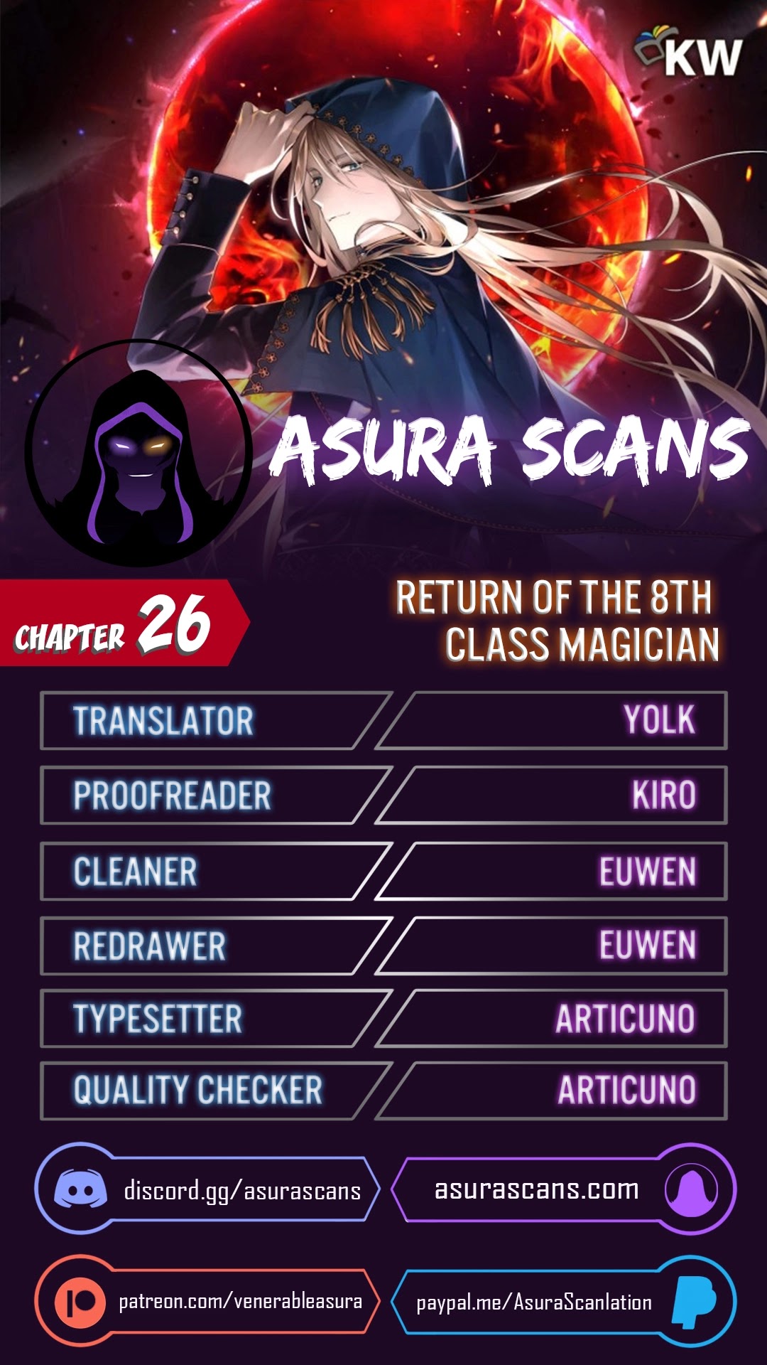 Return of the 8th Class Magician Chapter 26 page 1 - Chapter 26