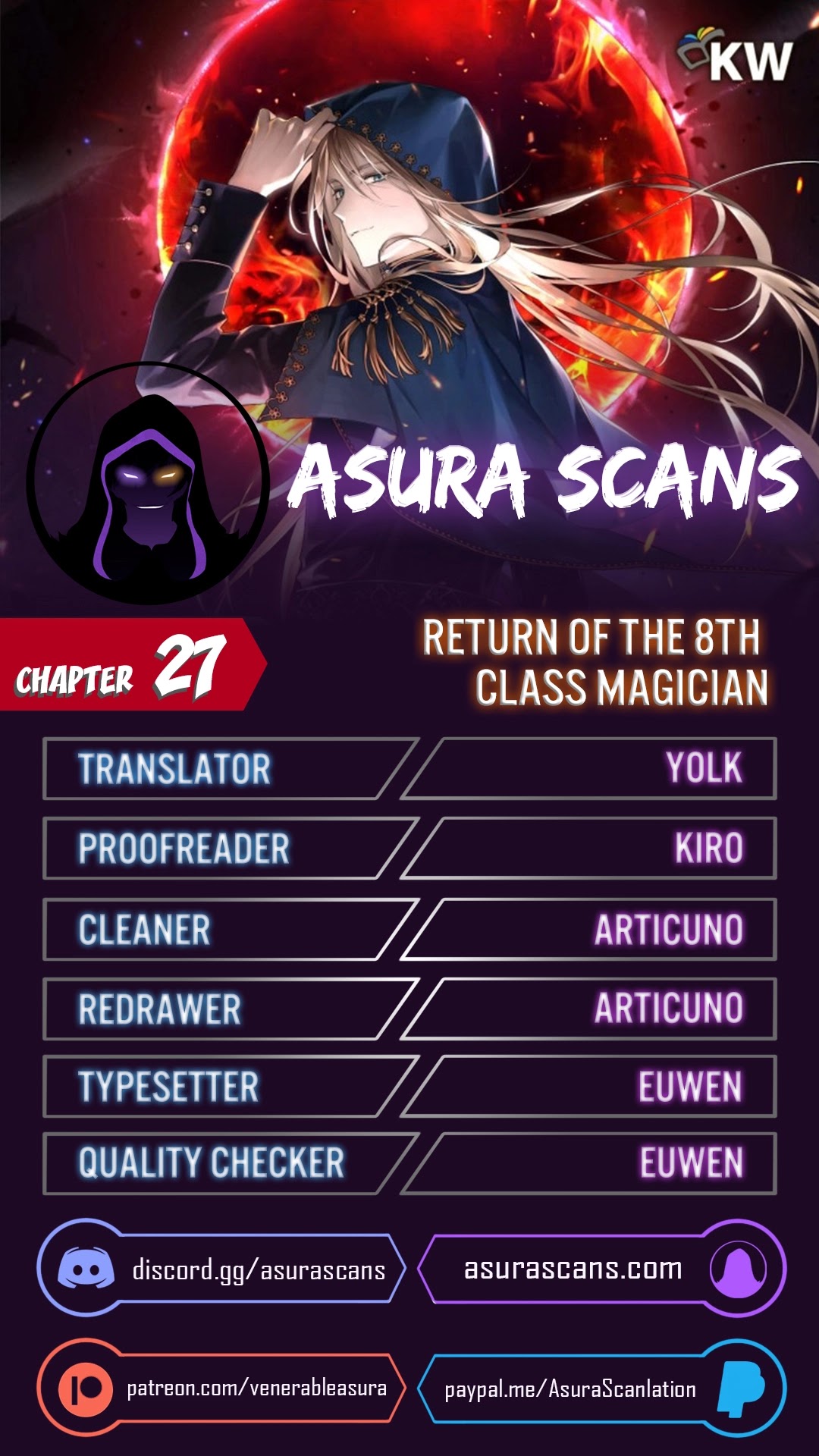 Return of the 8th Class Magician Chapter 27 page 1 - Chapter 27