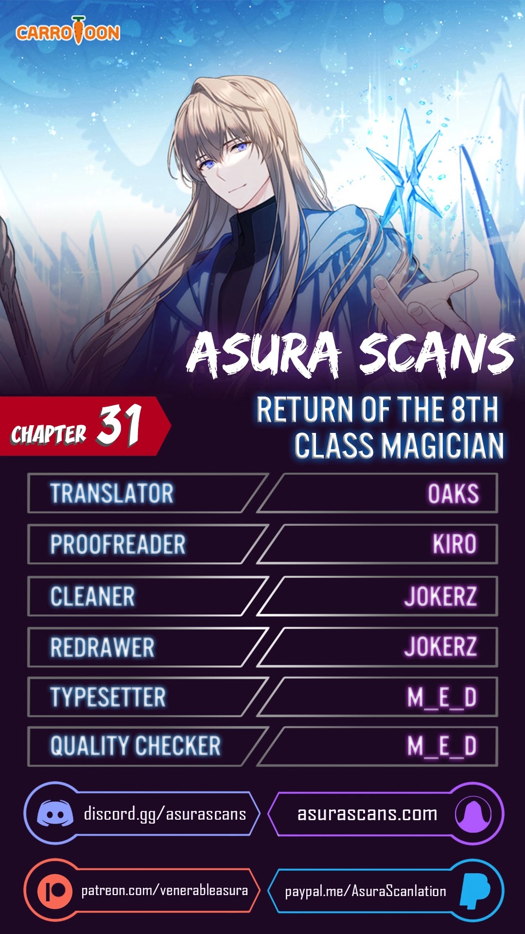 Return of the 8th Class Magician Chapter 31 page 1 - Chapter 31