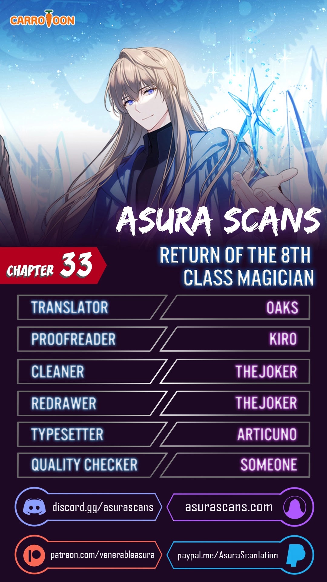 Return of the 8th Class Magician Chapter 33 page 1 - Chapter 33