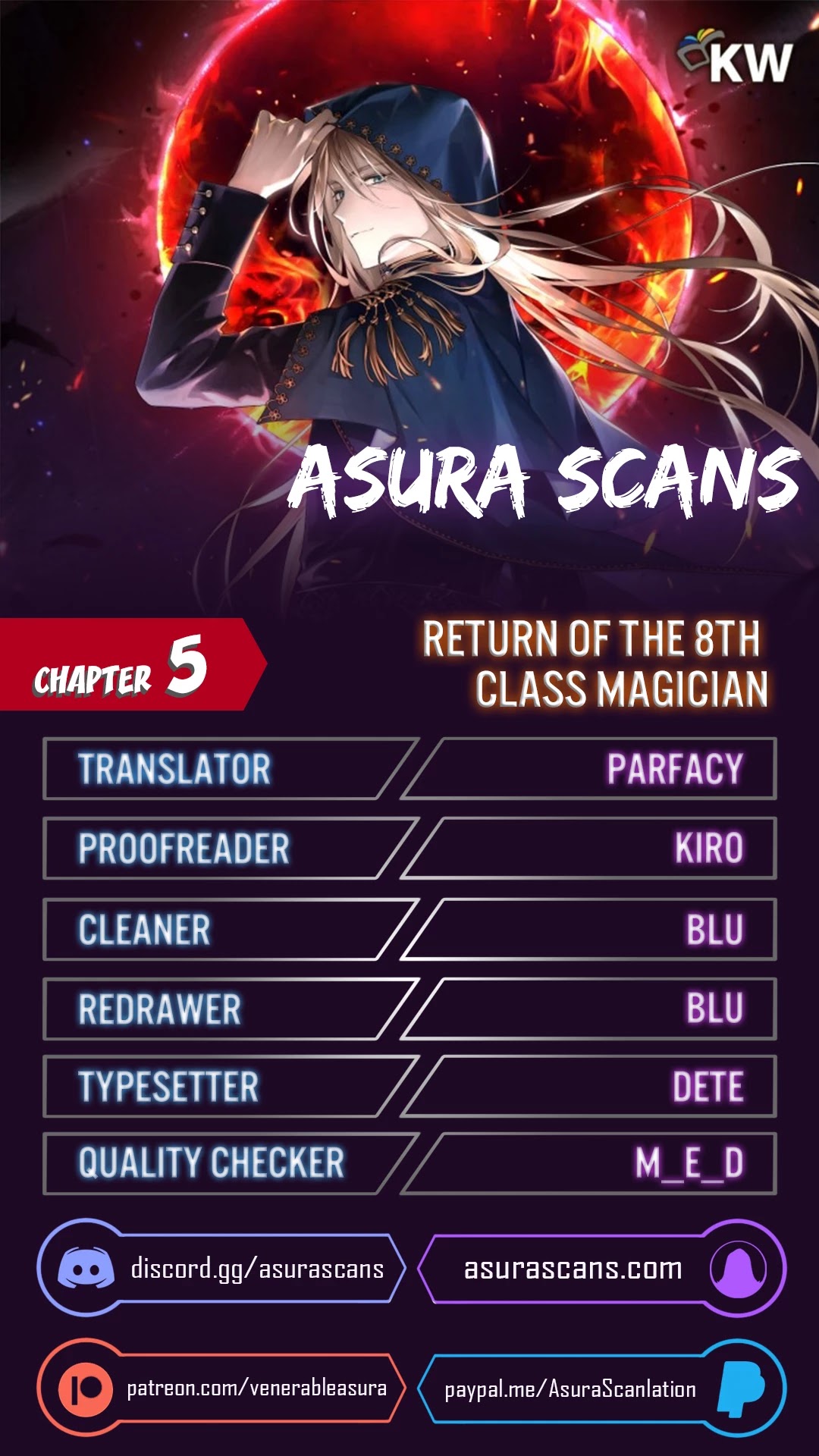 Return of the 8th Class Magician Chapter 5 page 1 - Chapter 5