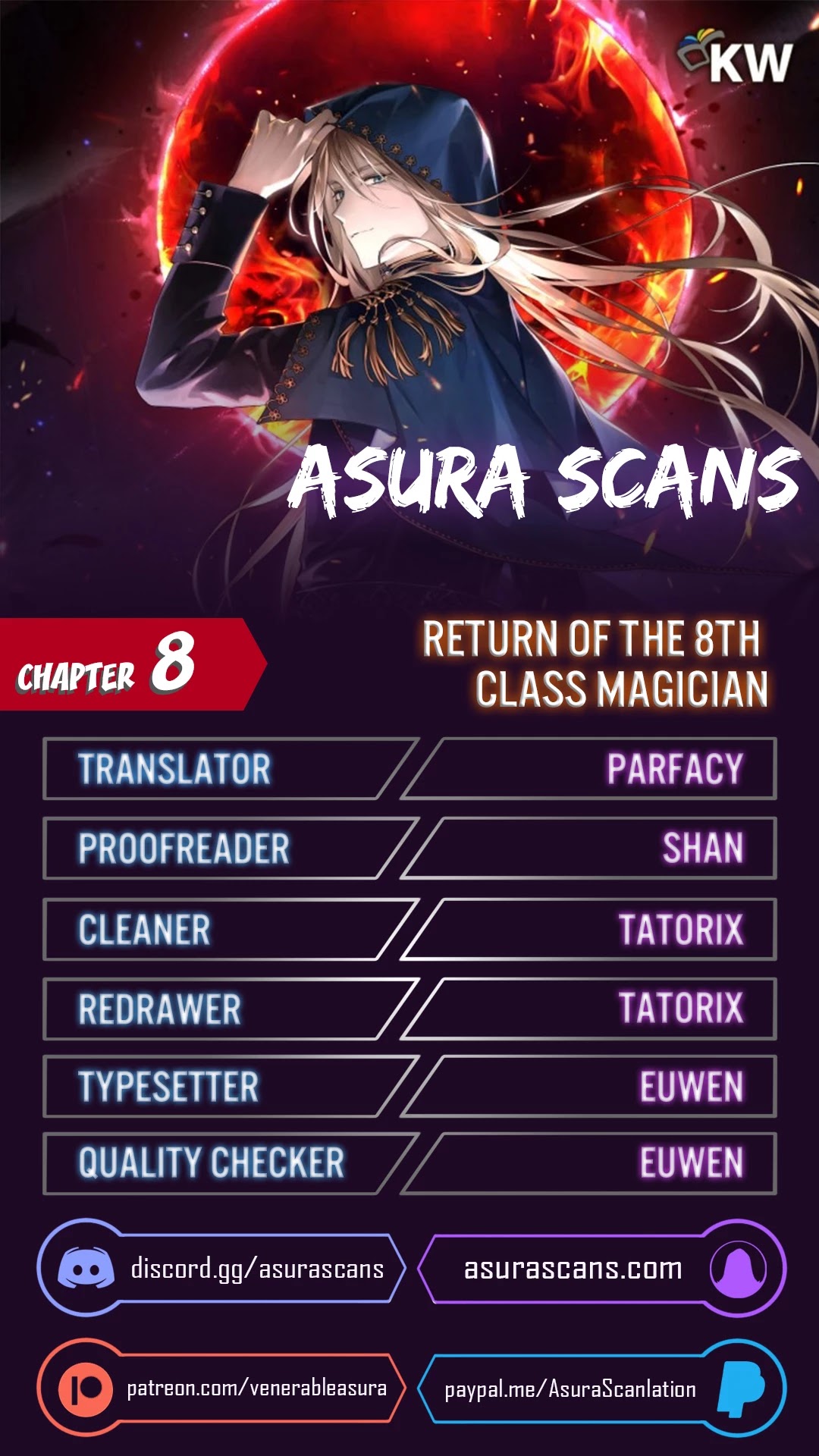 Return of the 8th Class Magician Chapter 8 page 1 - Chapter 8