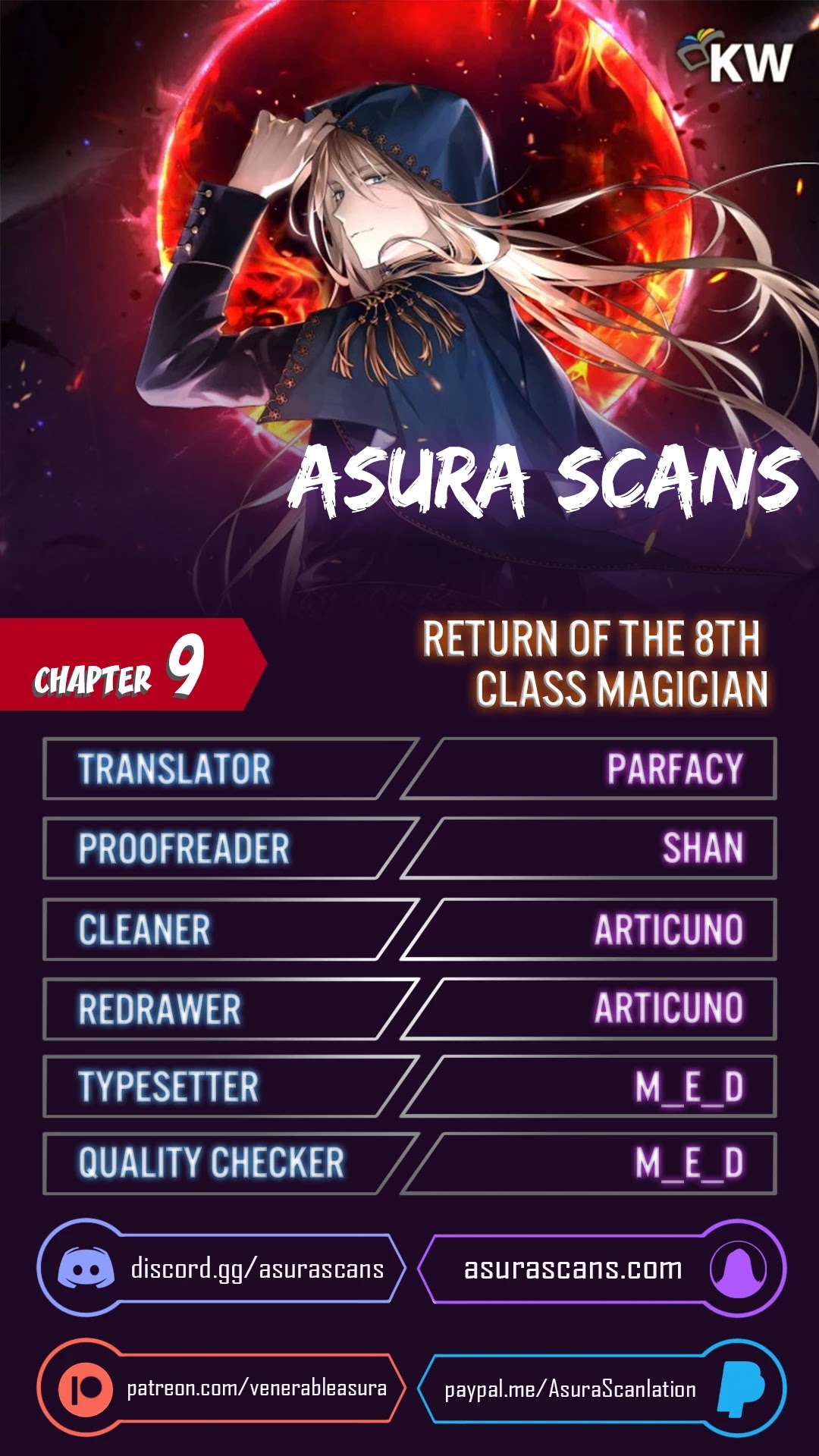 Return of the 8th Class Magician Chapter 9 page 1 - Chapter 9
