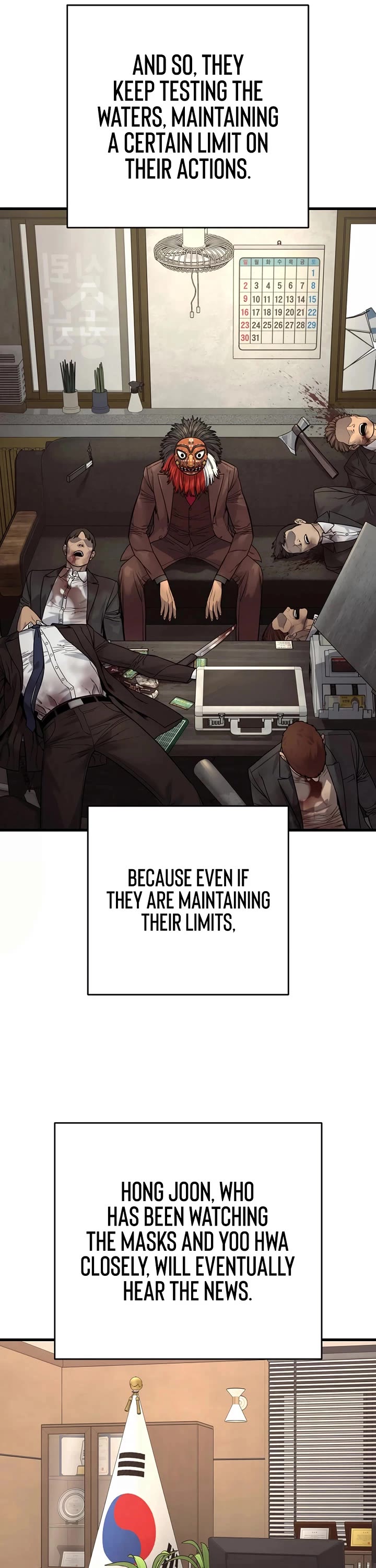 Return of the Bloodthirsty Police Chapter 120 page 32 - Chapter 120: S2 End