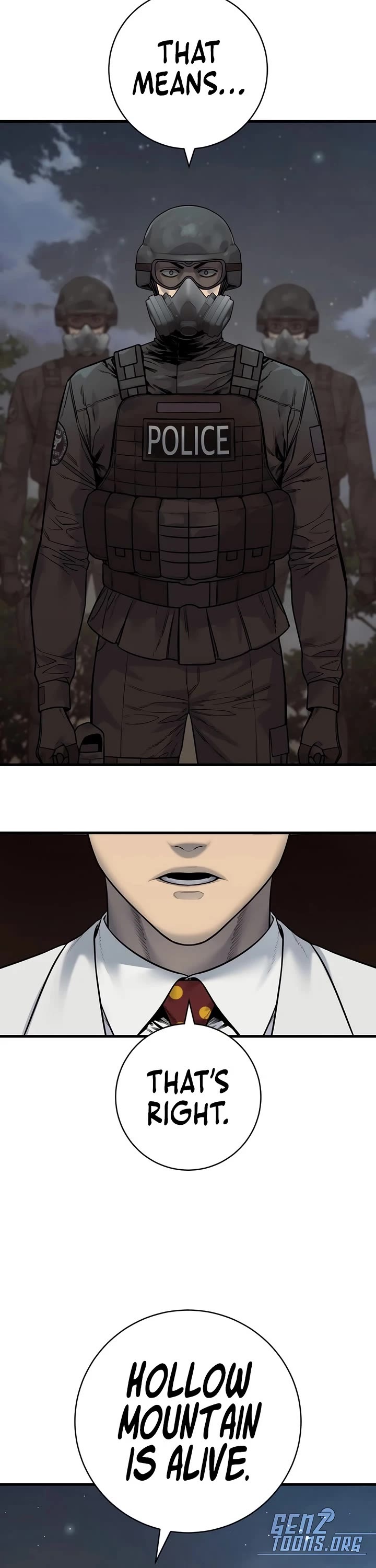 Return of the Bloodthirsty Police Chapter 133 page 37 - Chapter 133