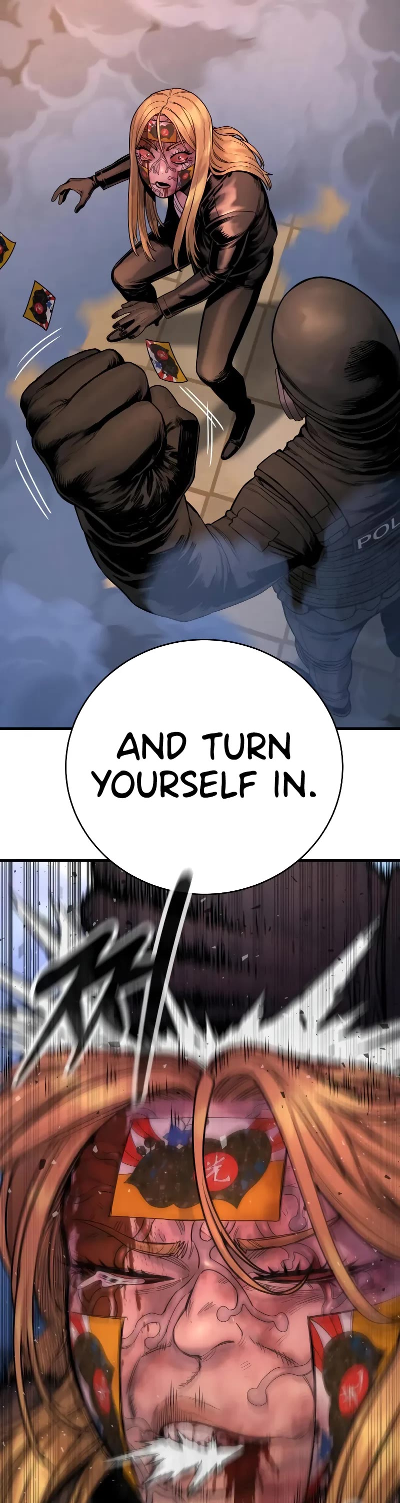 Return of the Bloodthirsty Police Chapter 23 page 21 - Chapter 23