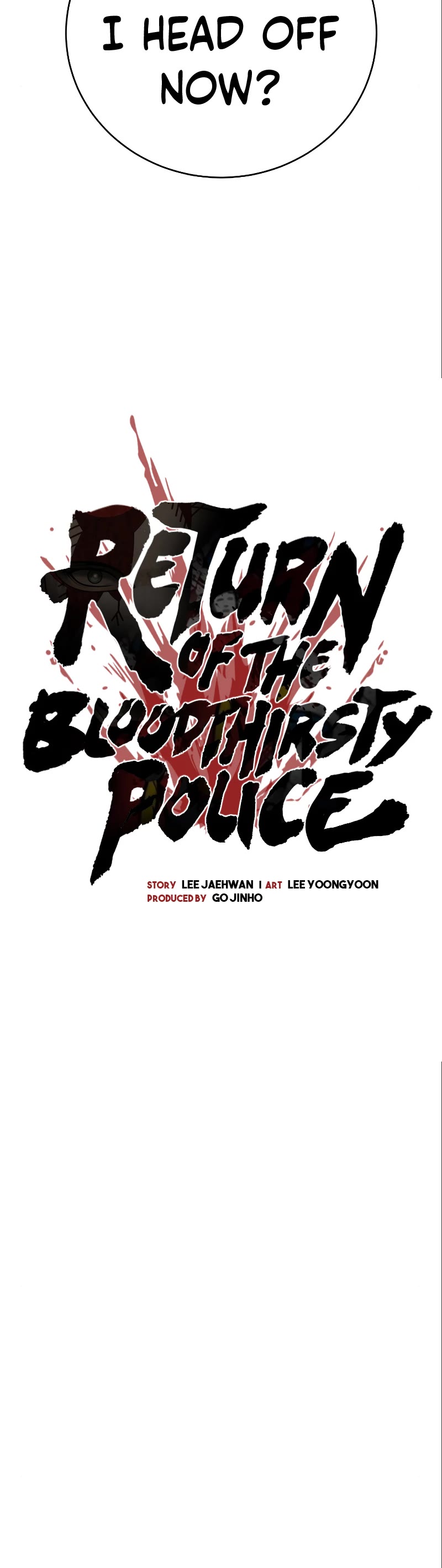 Return of the Bloodthirsty Police Chapter 40 page 20 - Chapter 40