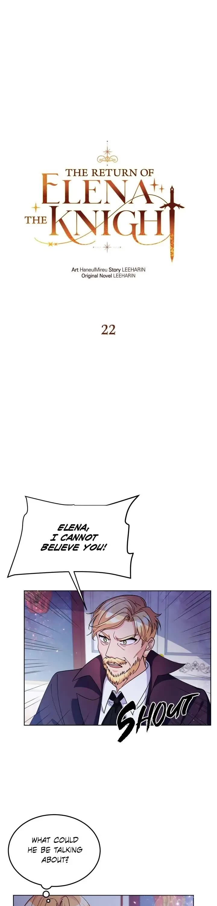 Return of the Female Knight Chapter 22 page 1 - Chapter 22