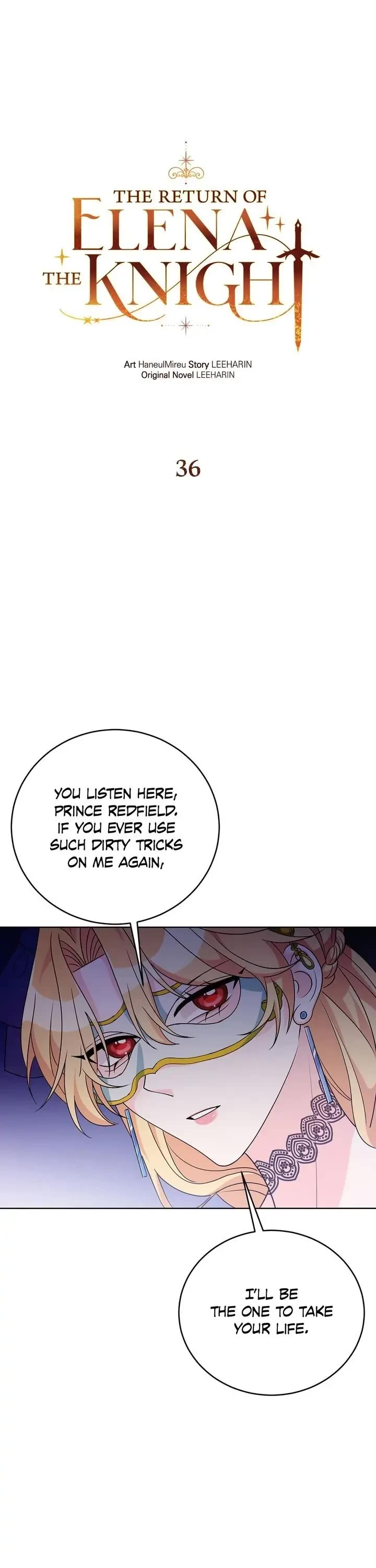 Return of the Female Knight Chapter 36 page 1 - Chapter 36