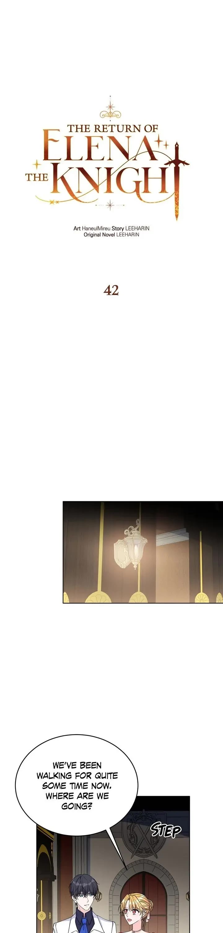 Return of the Female Knight Chapter 42 page 1 - Chapter 42