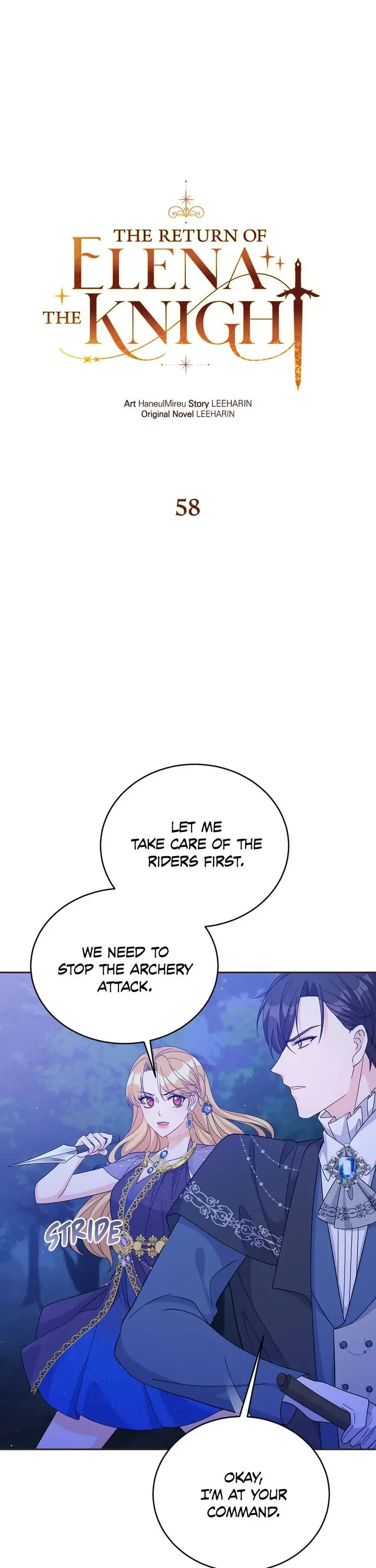 Return of the Female Knight Chapter 58 page 1 - Chapter 58