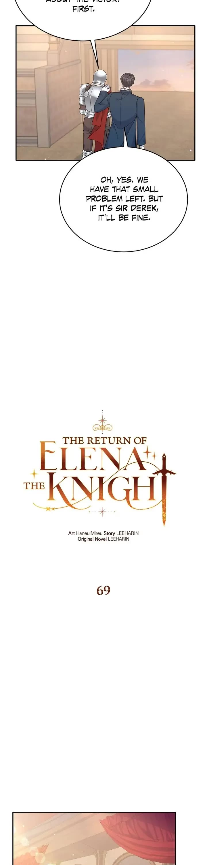 Return of the Female Knight Chapter 69 page 19 - Chapter 69