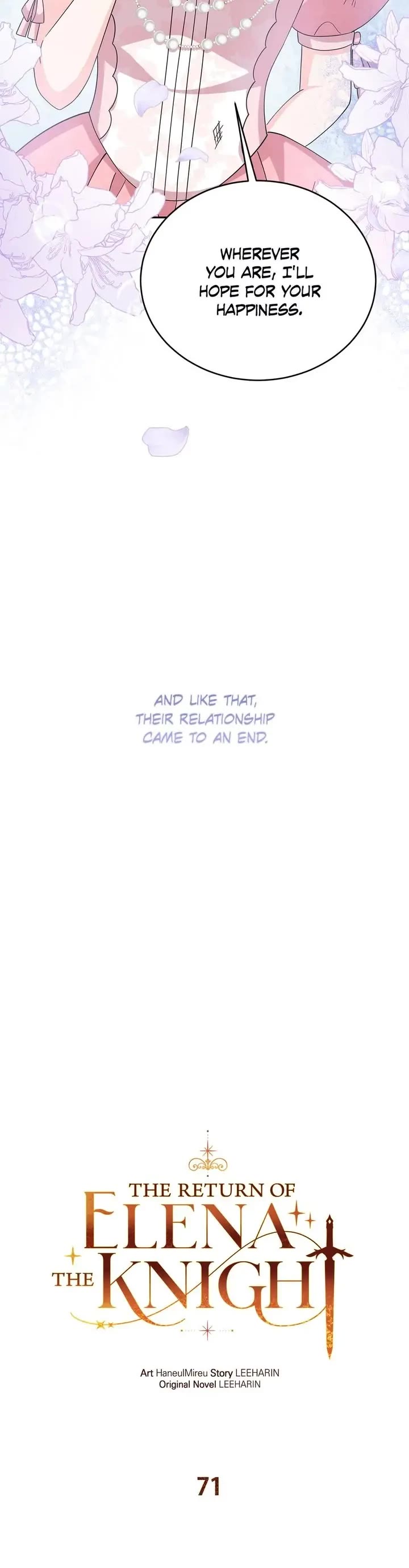 Return of the Female Knight Chapter 71 page 14 - Chapter 71