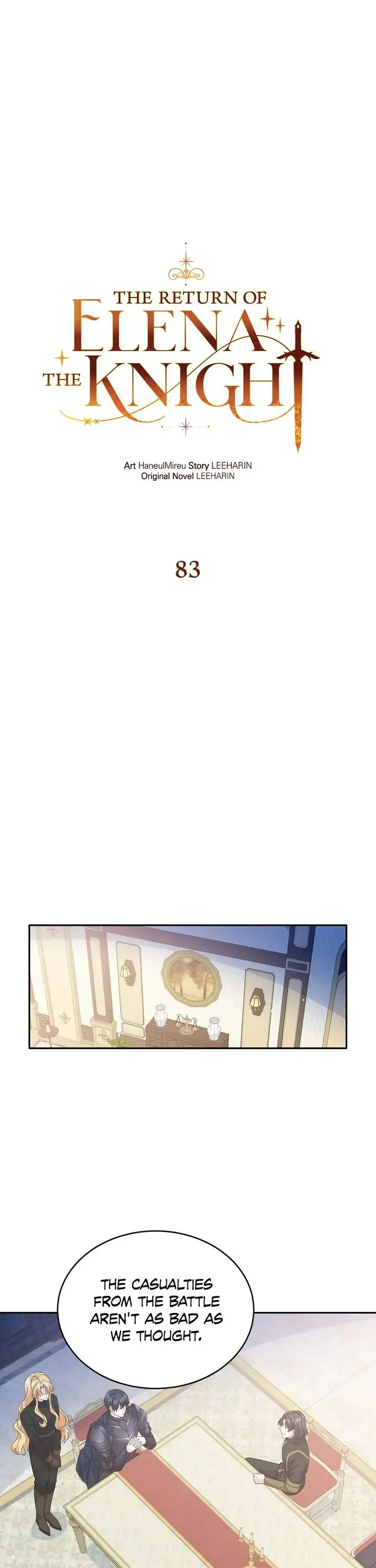 Return of the Female Knight Chapter 83 page 1 - Chapter 83
