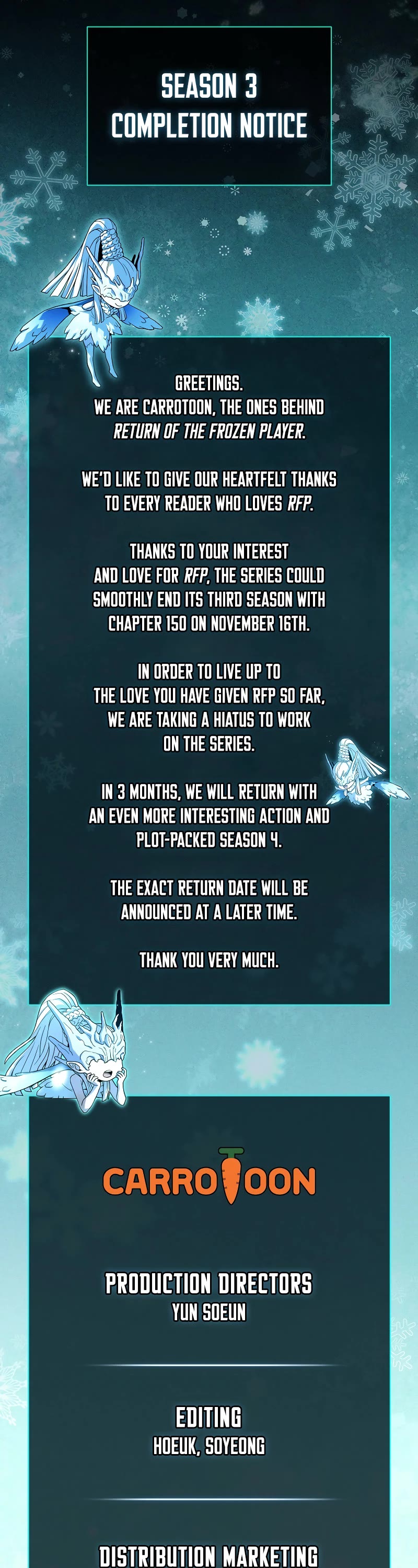 Return of the Frozen Player Chapter 150 page 51 - Chapter 150: Season 3 End