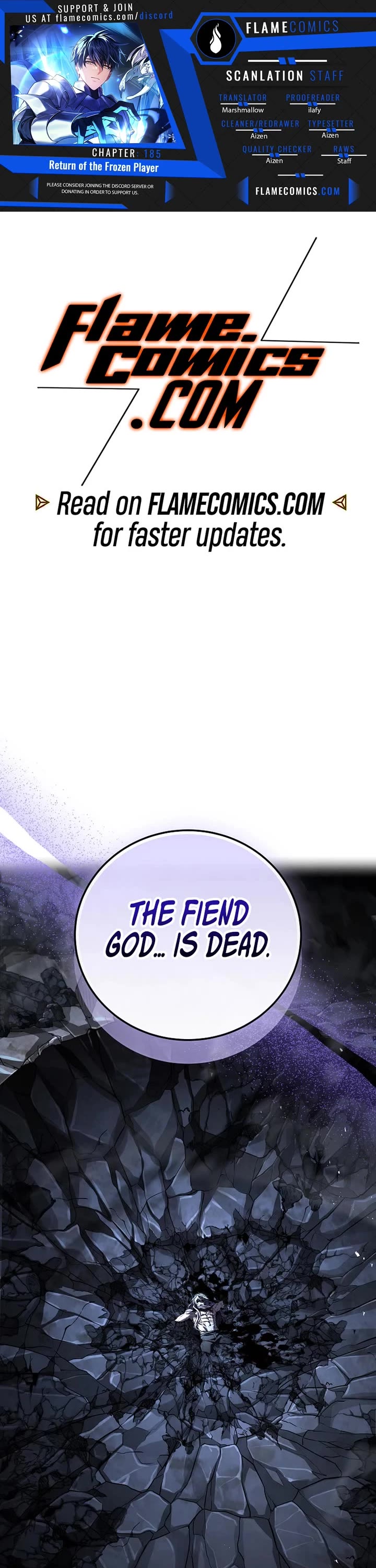 Return of the Frozen Player Chapter 185 page 1 - Chapter 185