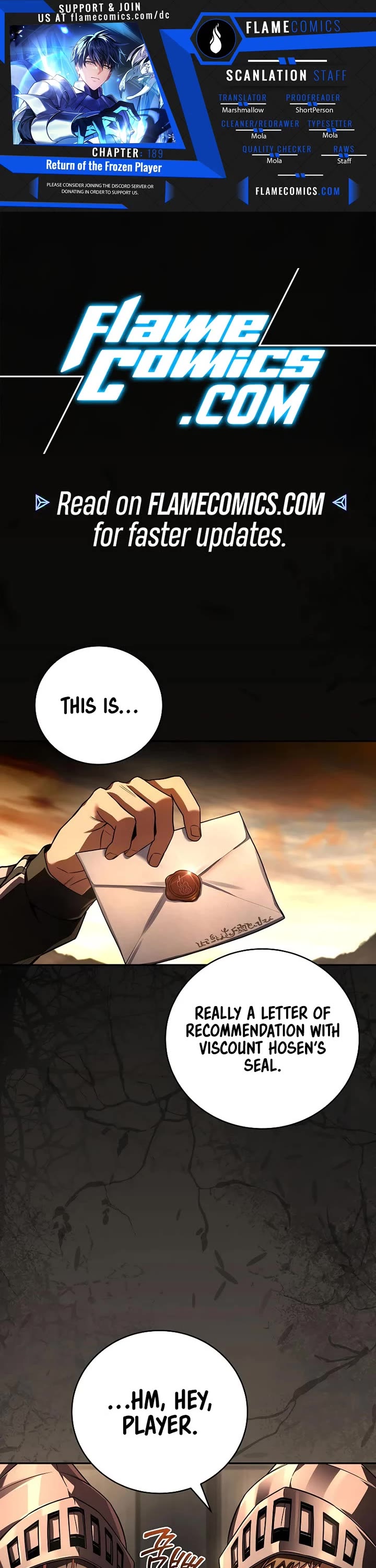 Return of the Frozen Player Chapter 189 page 1 - Chapter 189