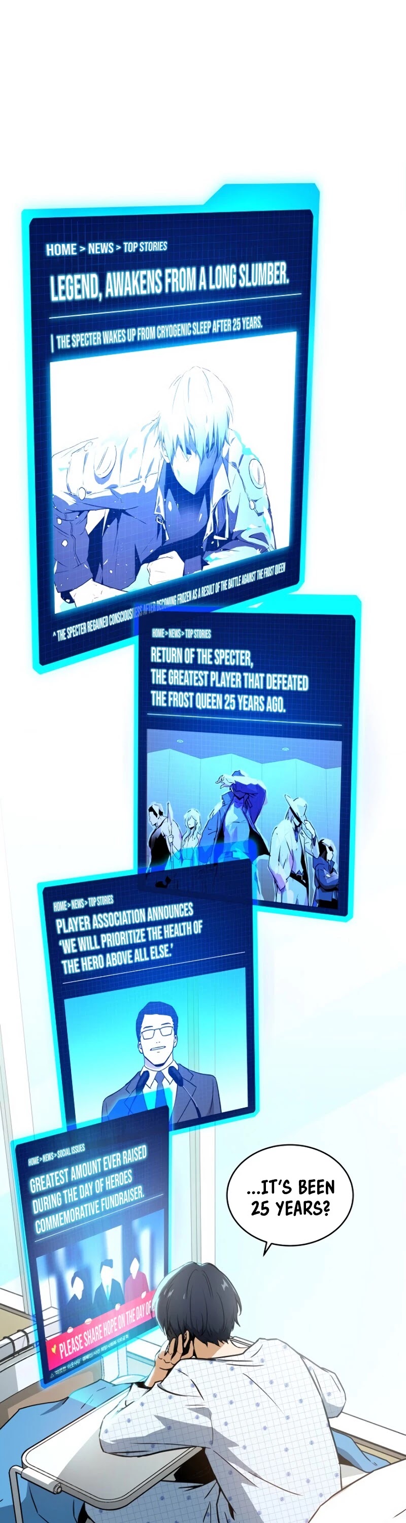 Return of the Frozen Player Chapter 2 page 2 - Chapter 2