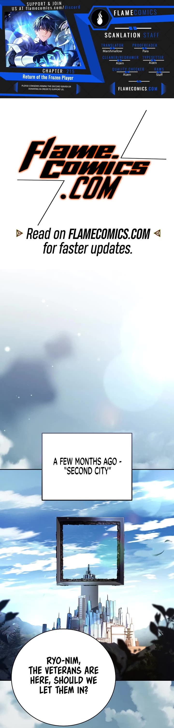 Return of the Frozen Player Chapter 215 page 1 - Chapter 215