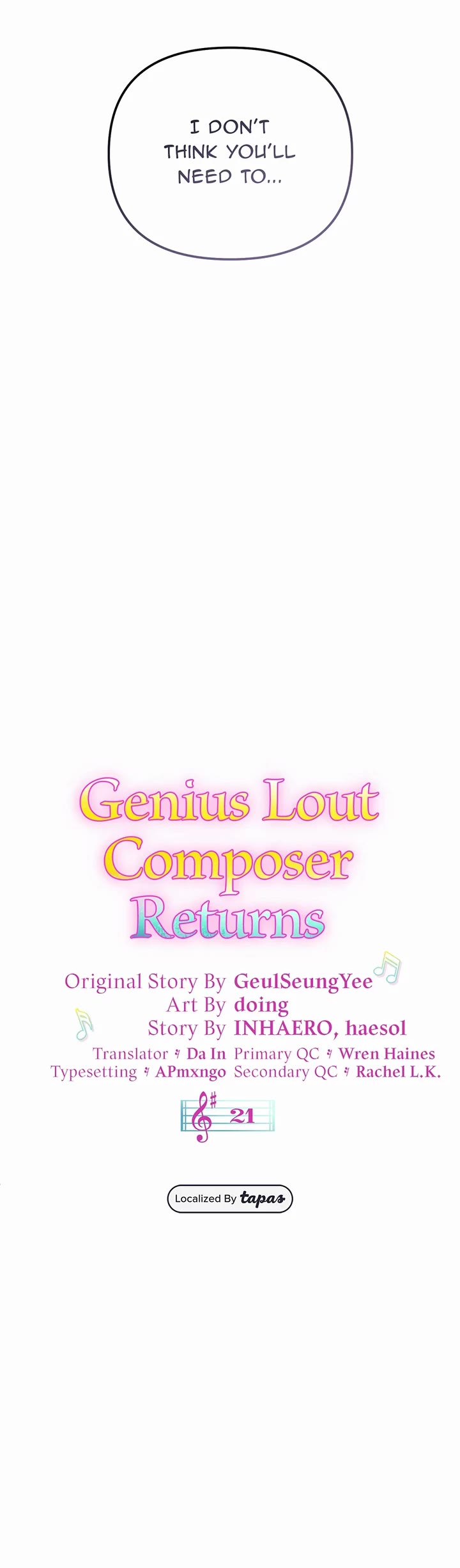 Return of the Genius Composer Chapter 21 page 14 - Chapter 21