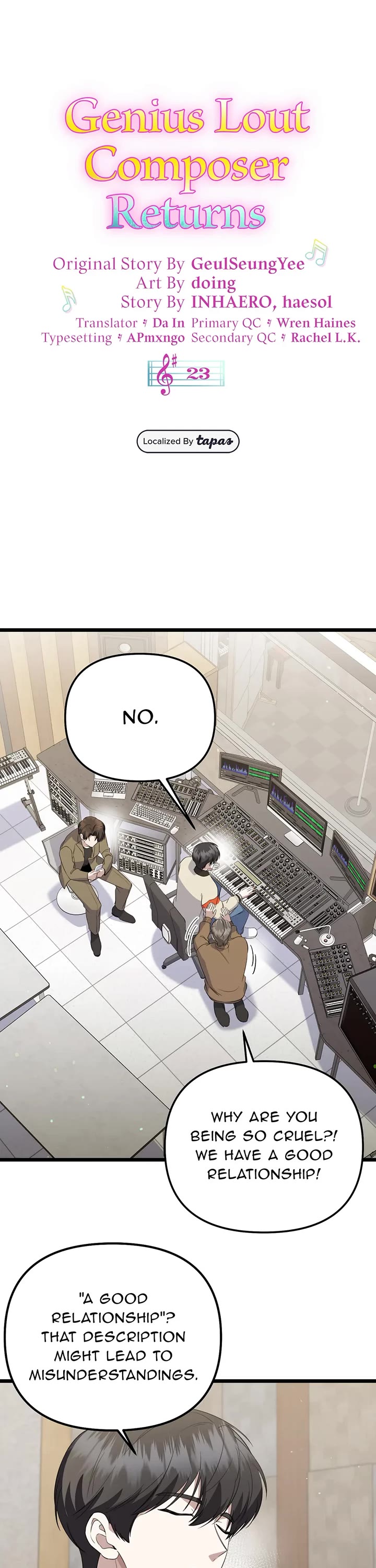 Return of the Genius Composer Chapter 23 page 1 - Chapter 23