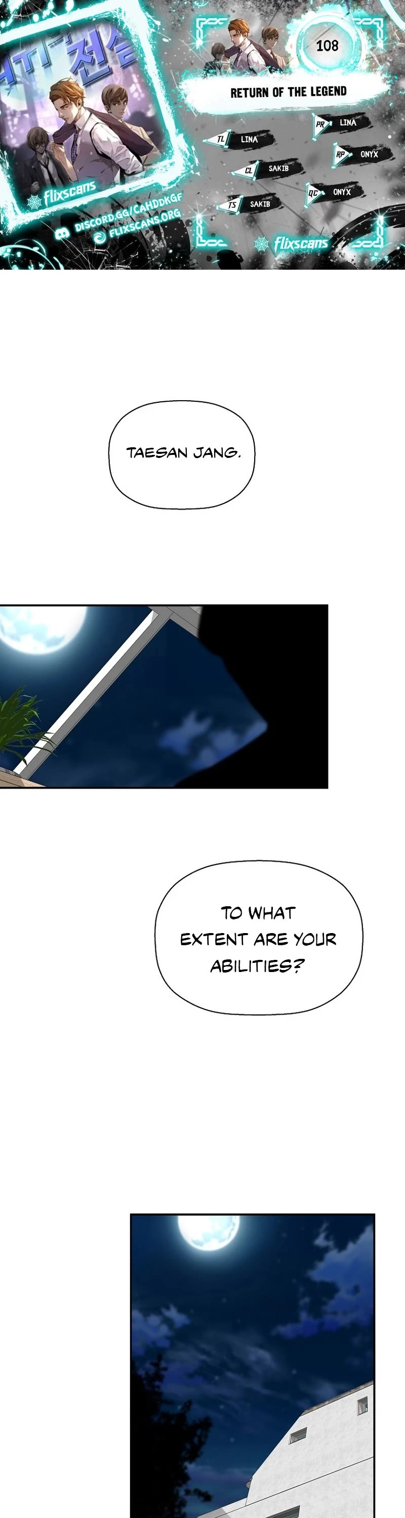 Return of the Legend Chapter 108 page 1 - Chapter 108