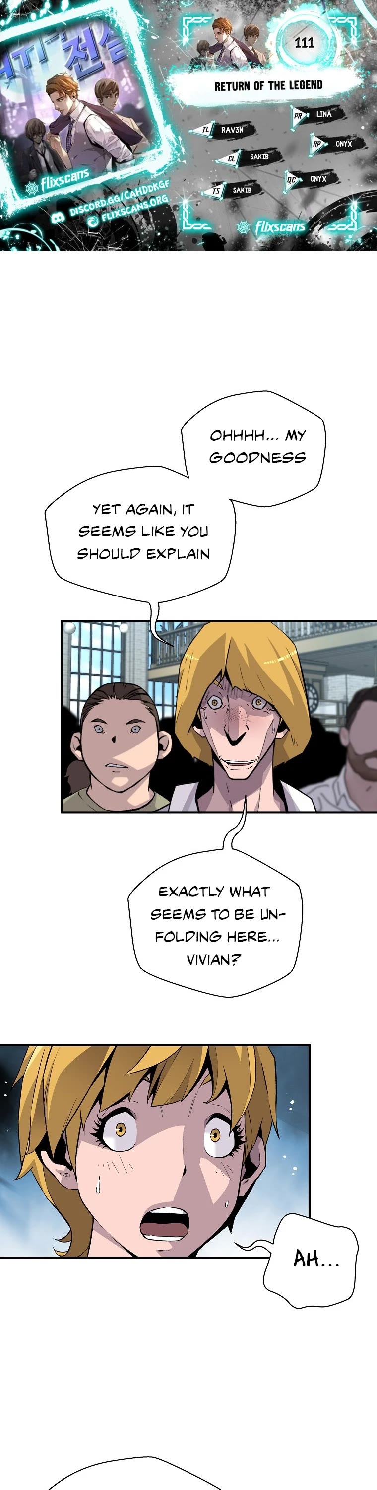 Return of the Legend Chapter 111 page 1 - Chapter 111