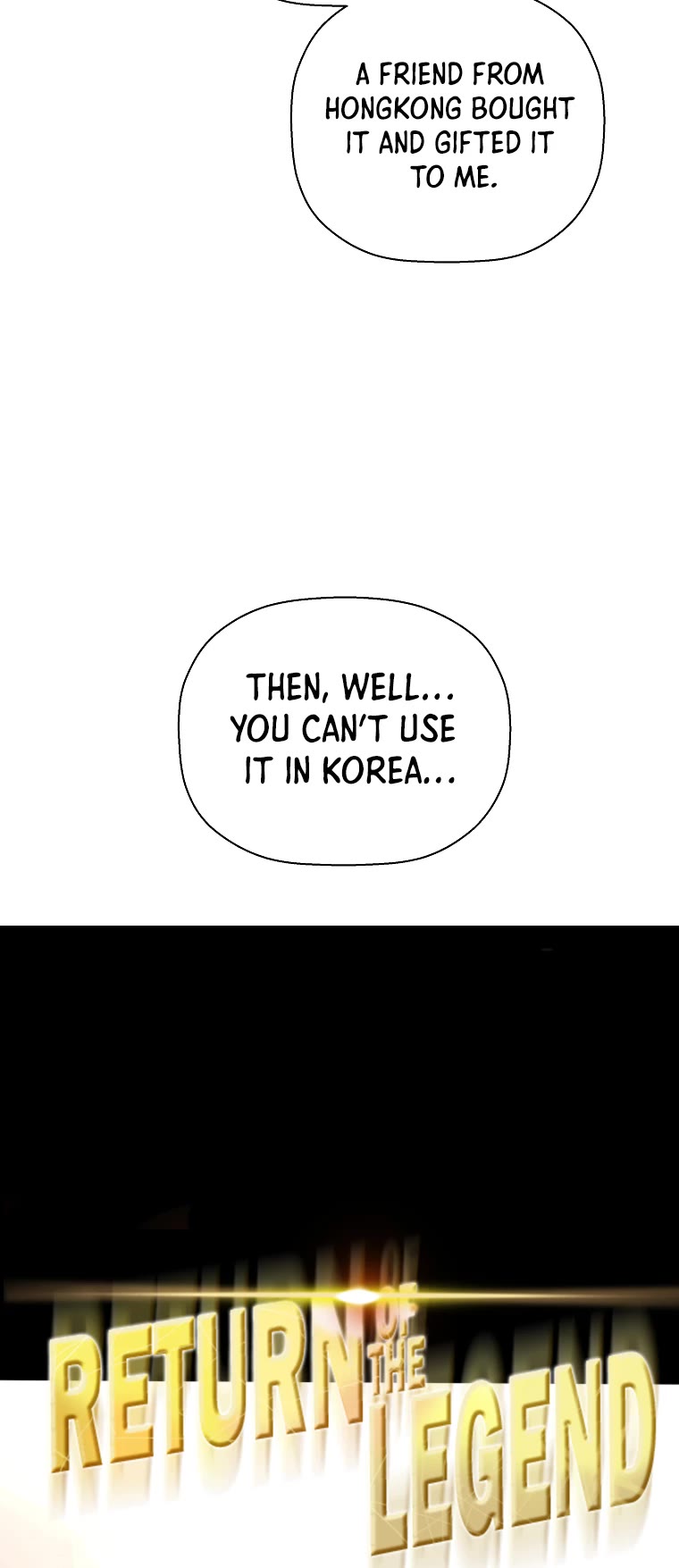 Return of the Legend Chapter 68 page 4 - Chapter 68