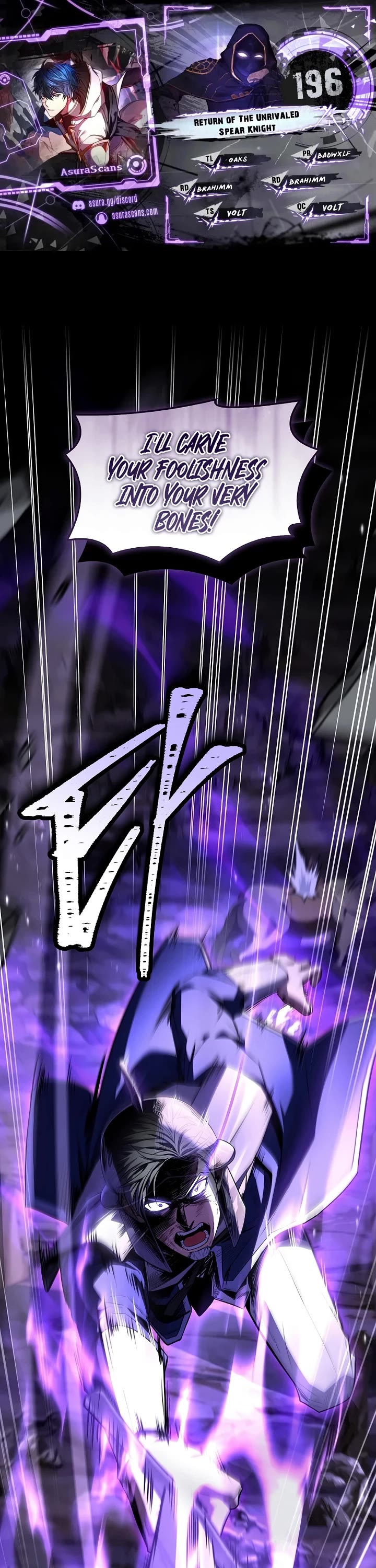 Return of the Legendary Spear Knight Chapter 196 page 1 - Chapter 196