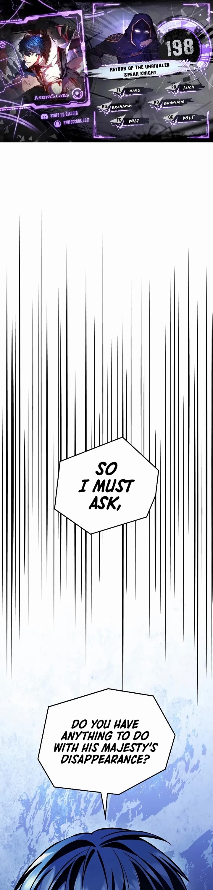 Return of the Legendary Spear Knight Chapter 198 page 1 - Chapter 198