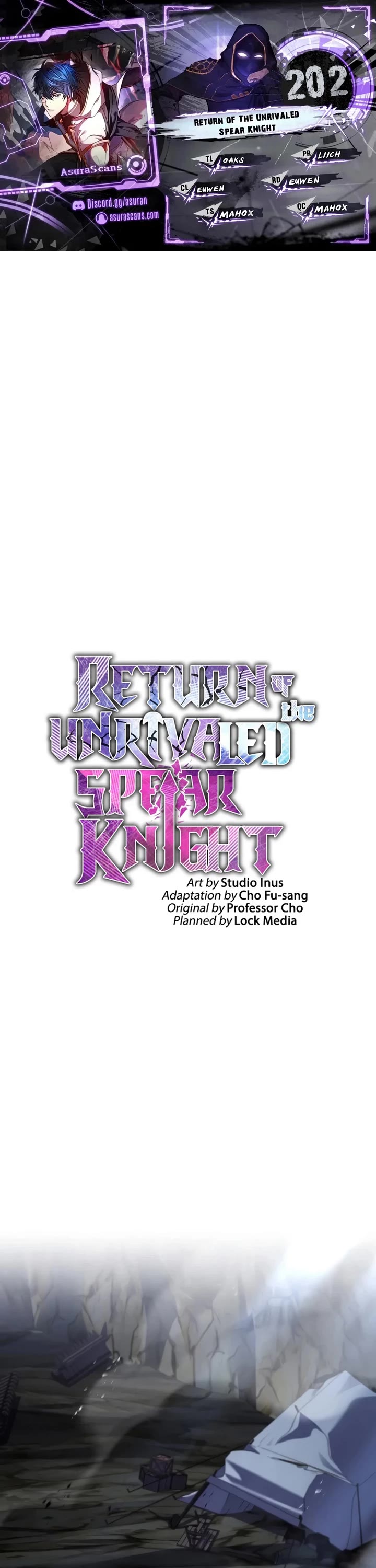 Return of the Legendary Spear Knight Chapter 202 page 1 - Chapter 202