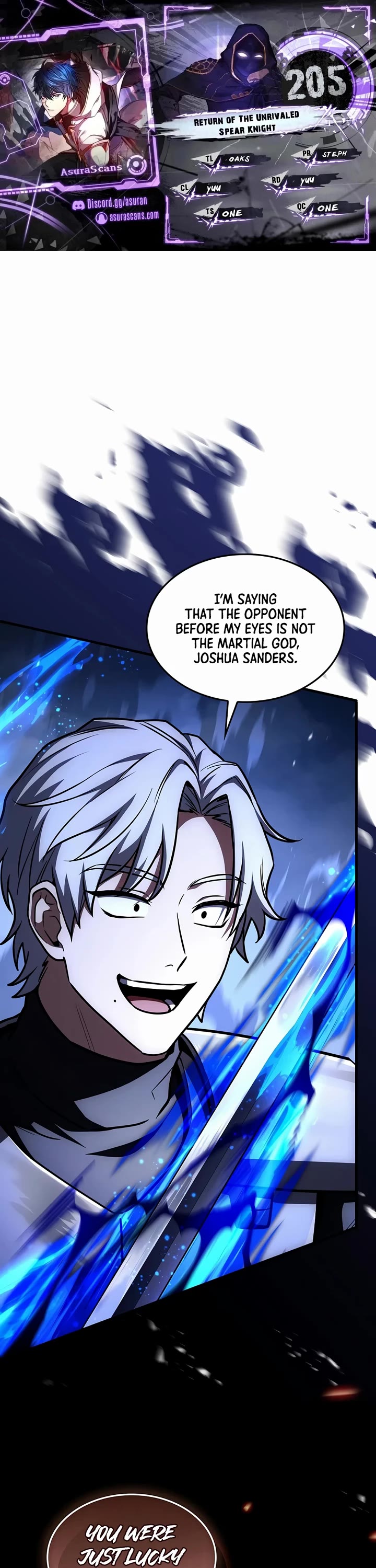 Return of the Legendary Spear Knight Chapter 205 page 1 - Chapter 205