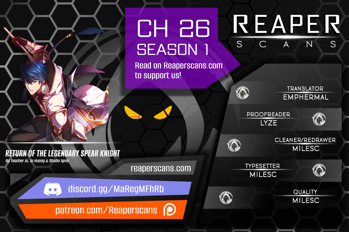 Return of the Legendary Spear Knight Chapter 26 page 1 - Chapter 26