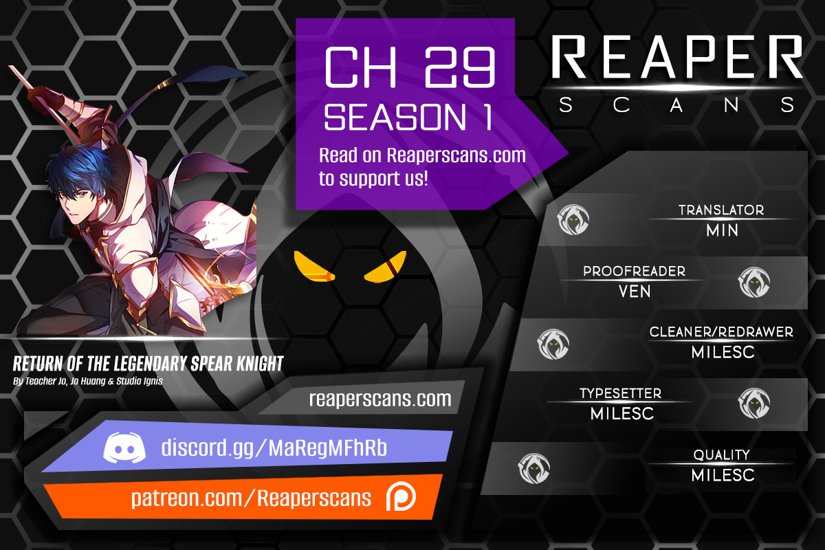 Return of the Legendary Spear Knight Chapter 29 page 1 - Chapter 29