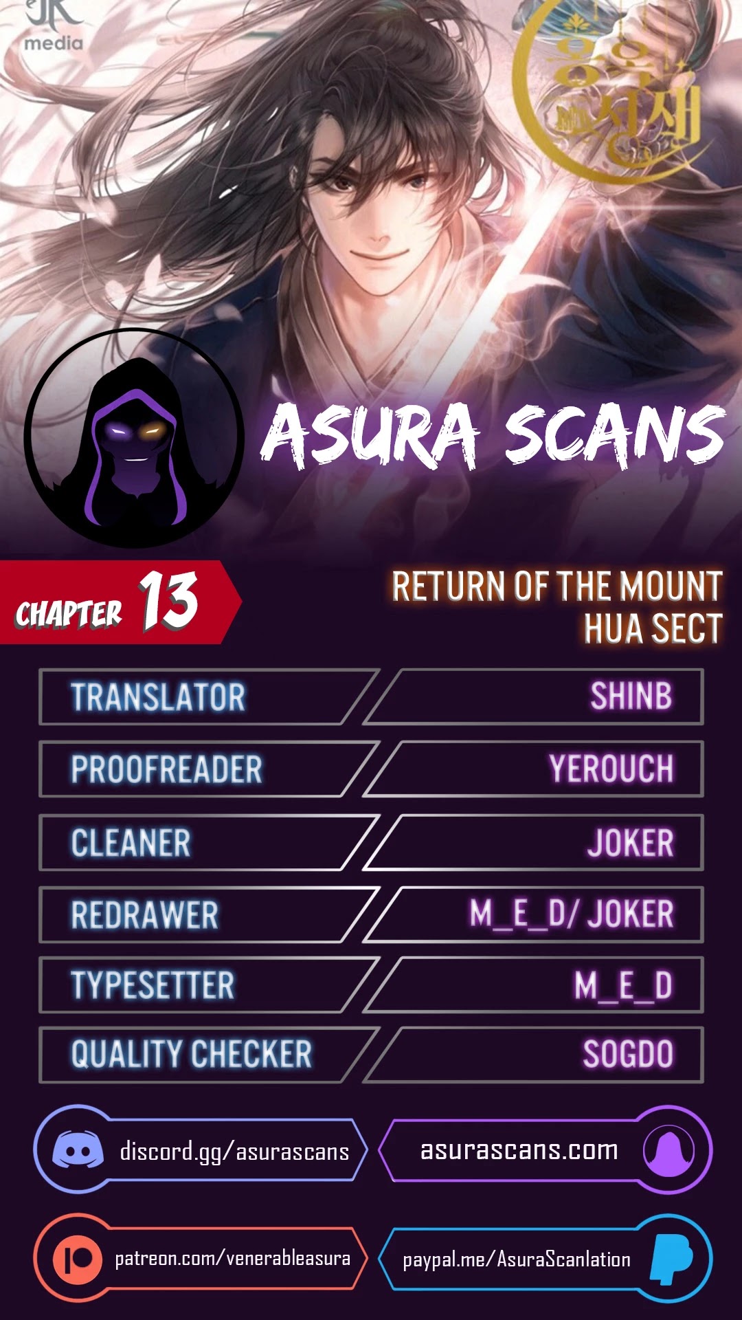 Return of the Mount Hua Sect Chapter 13 page 1 - Chapter 13