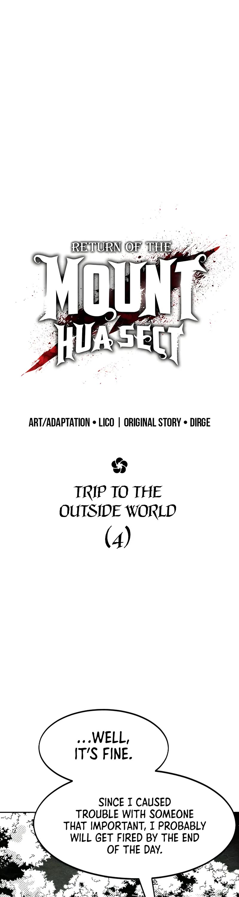 Return of the Mount Hua Sect Chapter 152.4 page 4 - Chapter 152.4: Side Story (4)