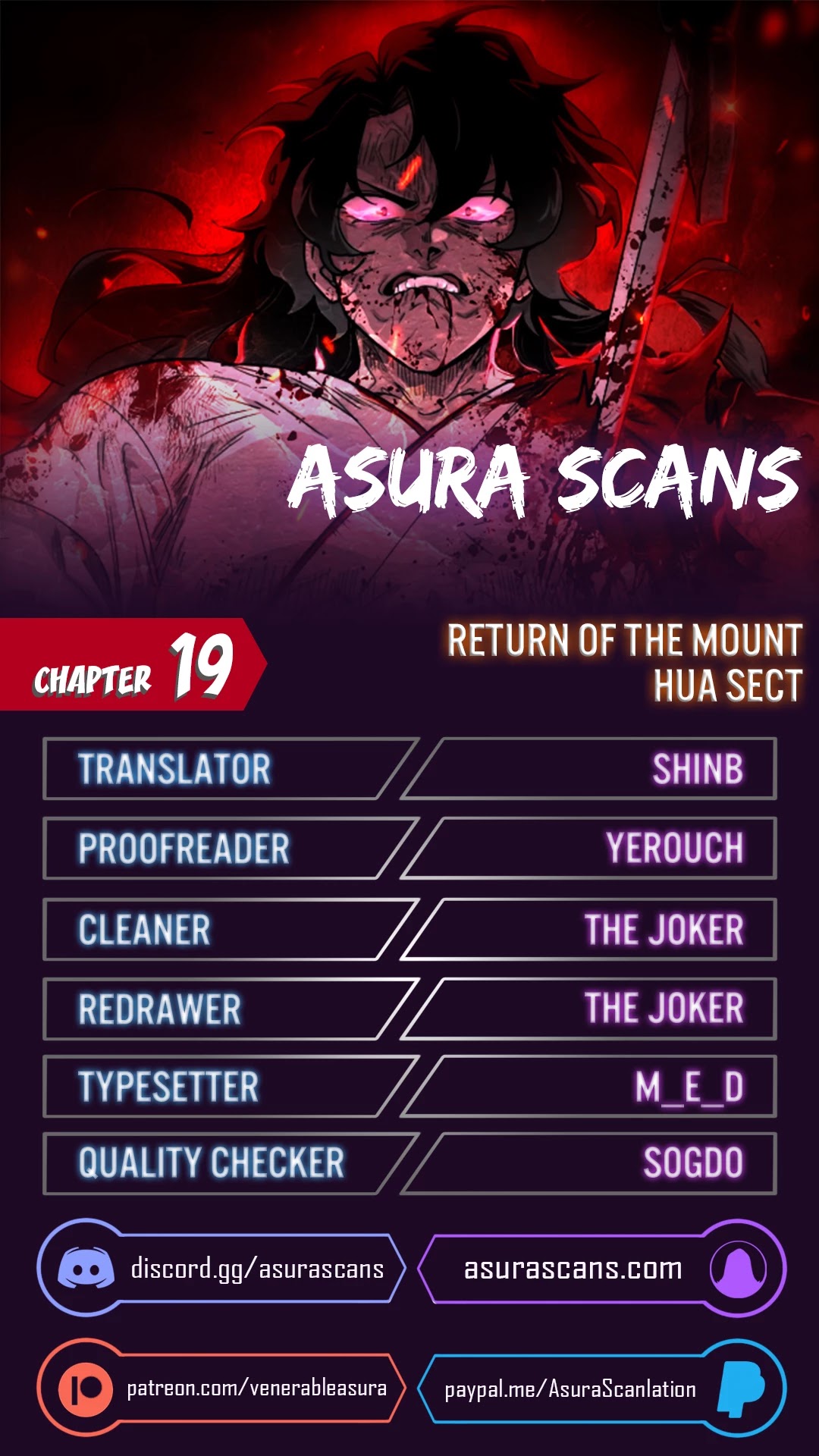 Return of the Mount Hua Sect Chapter 19 page 1 - Chapter 19