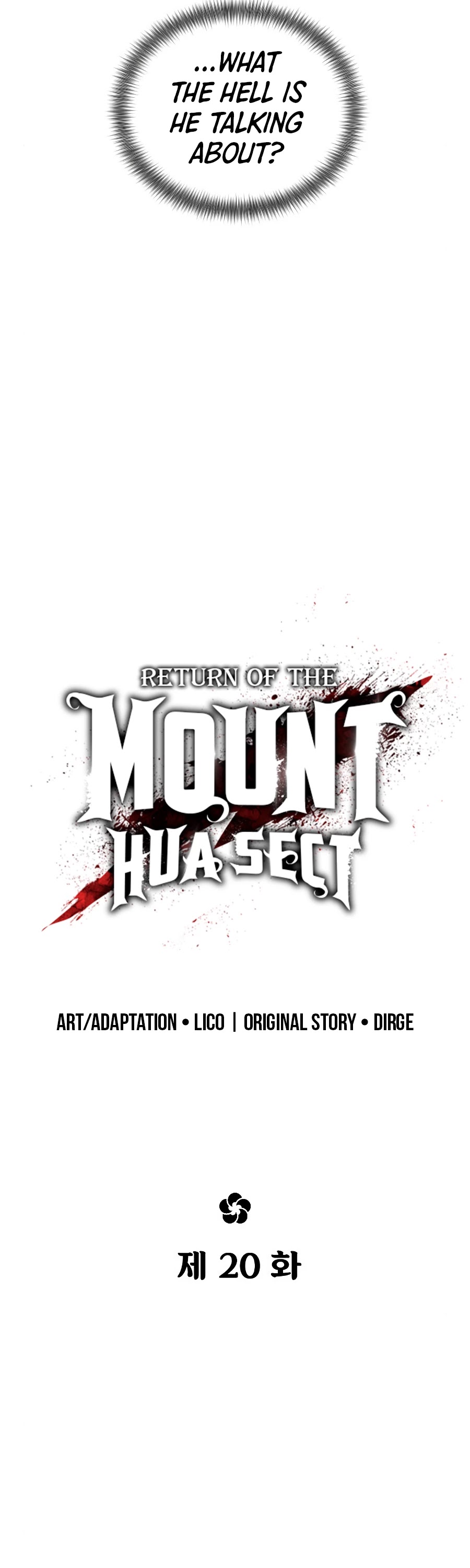 Return of the Mount Hua Sect Chapter 20 page 5 - Chapter 20