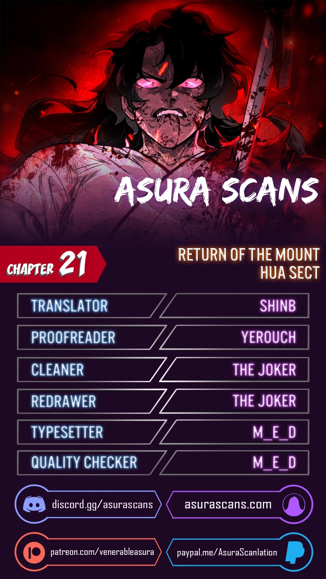 Return of the Mount Hua Sect Chapter 21 page 1 - Chapter 21