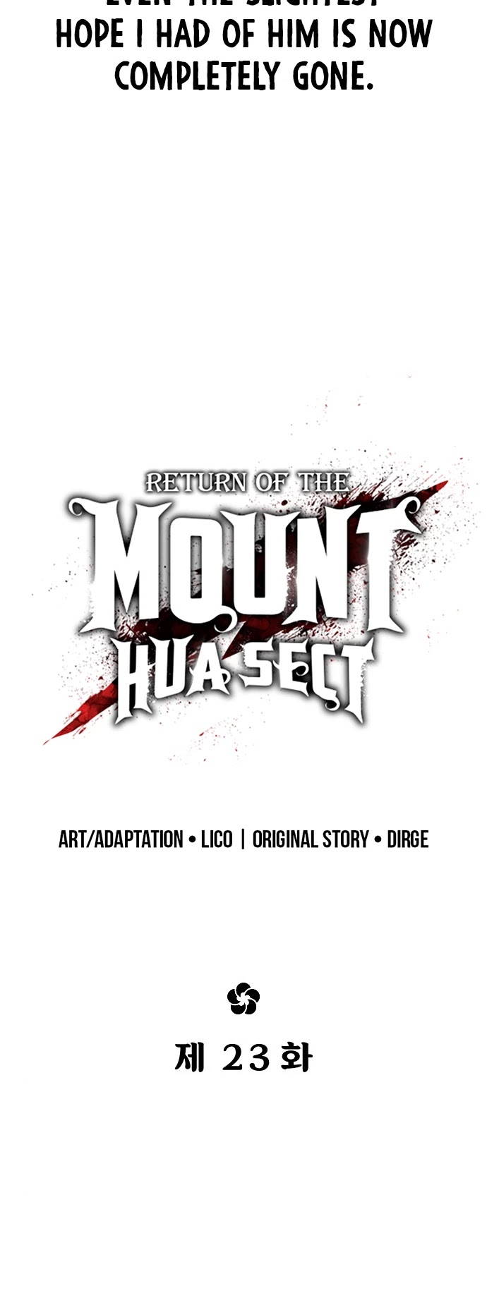 Return of the Mount Hua Sect Chapter 23 page 32 - Chapter 23