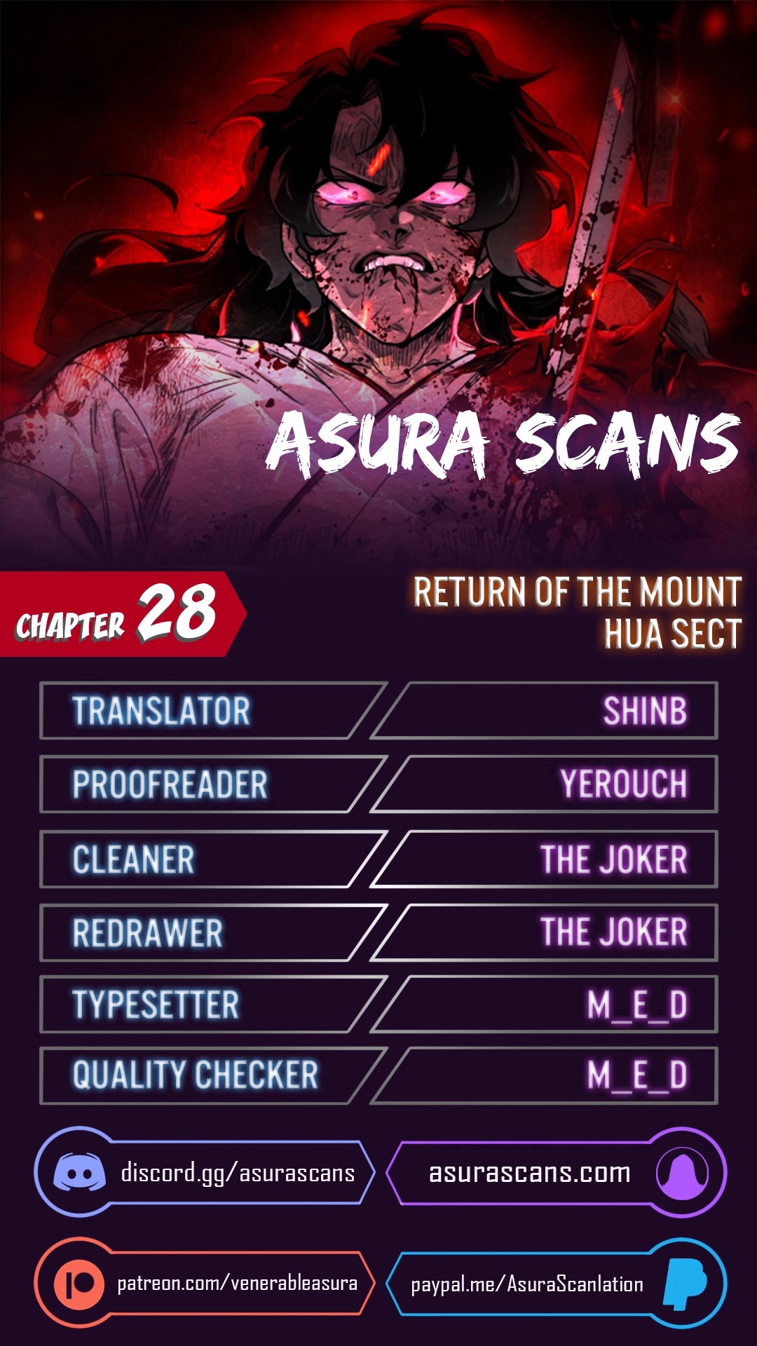 Return of the Mount Hua Sect Chapter 28 page 1 - Chapter 28