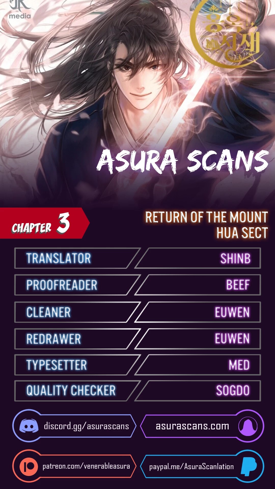 Return of the Mount Hua Sect Chapter 3 page 1 - Chapter 3