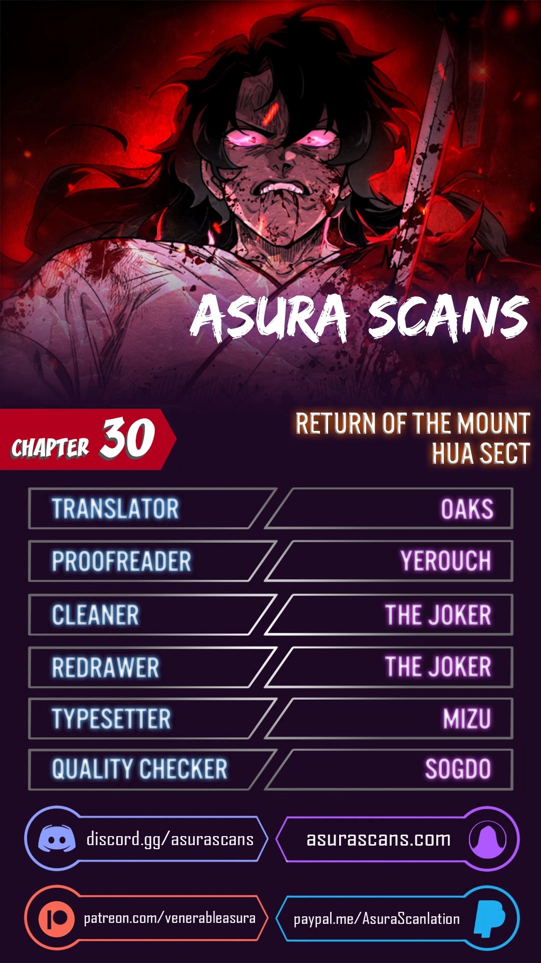 Return of the Mount Hua Sect Chapter 30 page 1 - Chapter 30