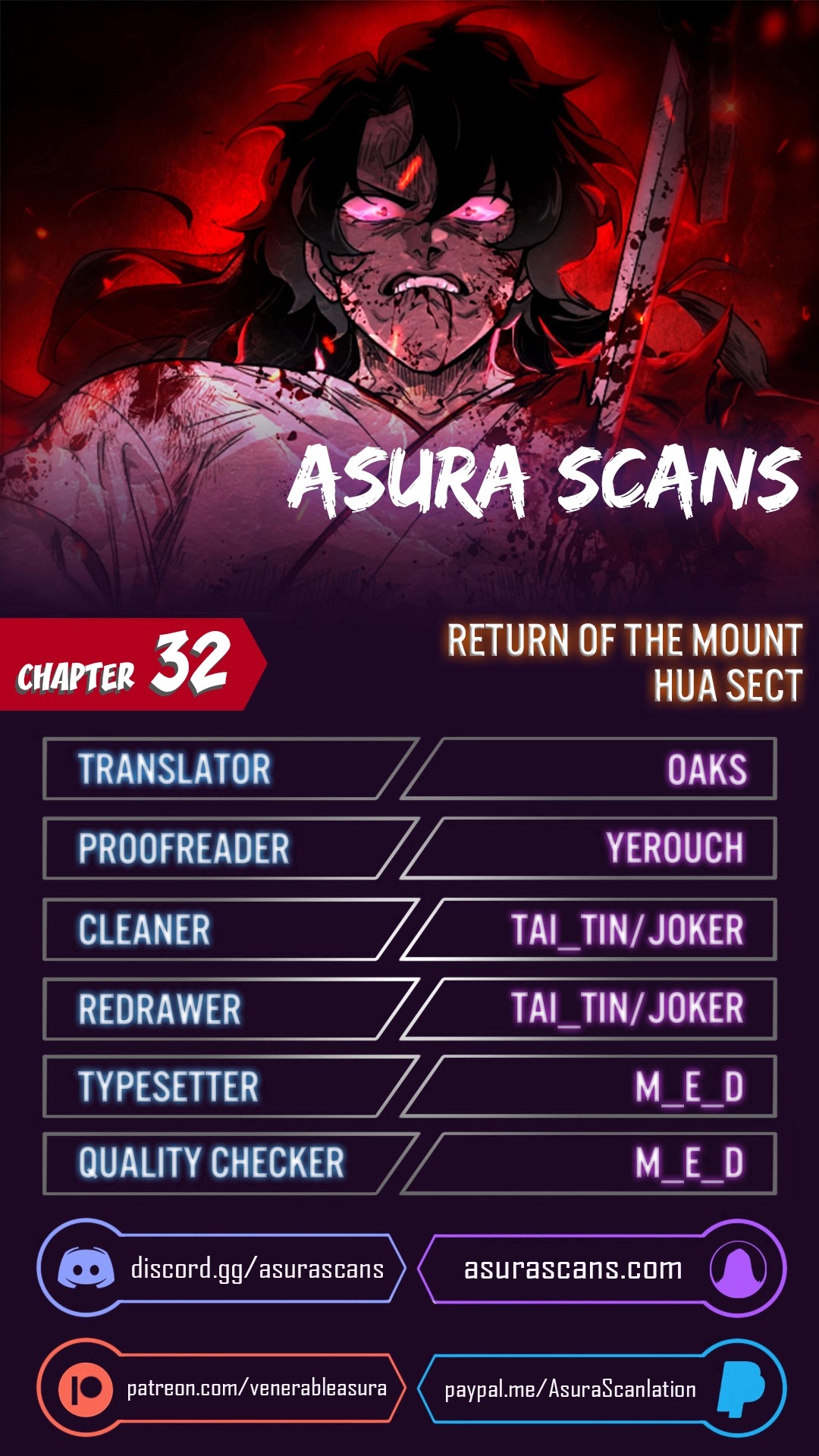 Return of the Mount Hua Sect Chapter 32 page 1 - Chapter 32