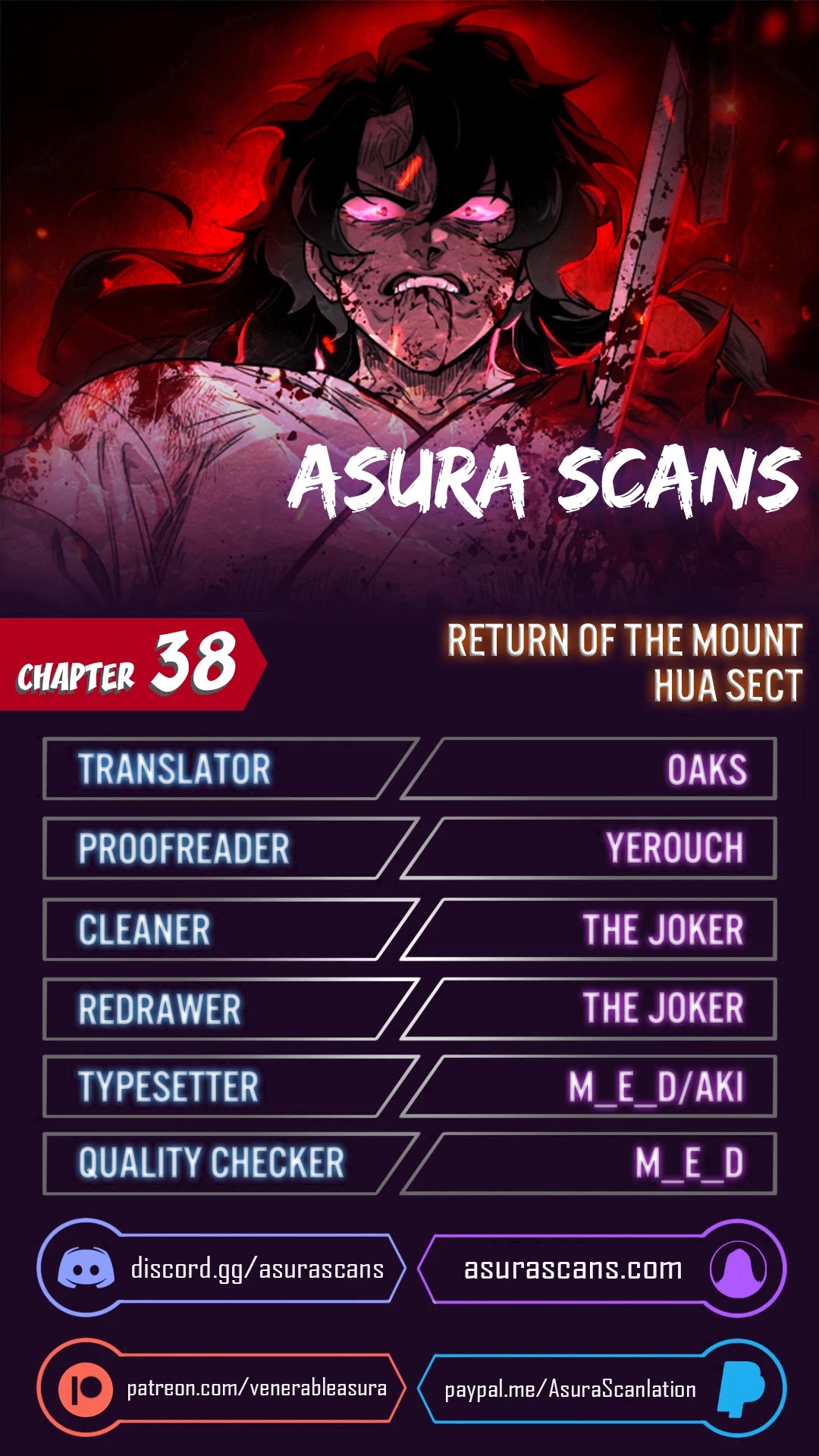 Return of the Mount Hua Sect Chapter 38 page 1 - Chapter 38