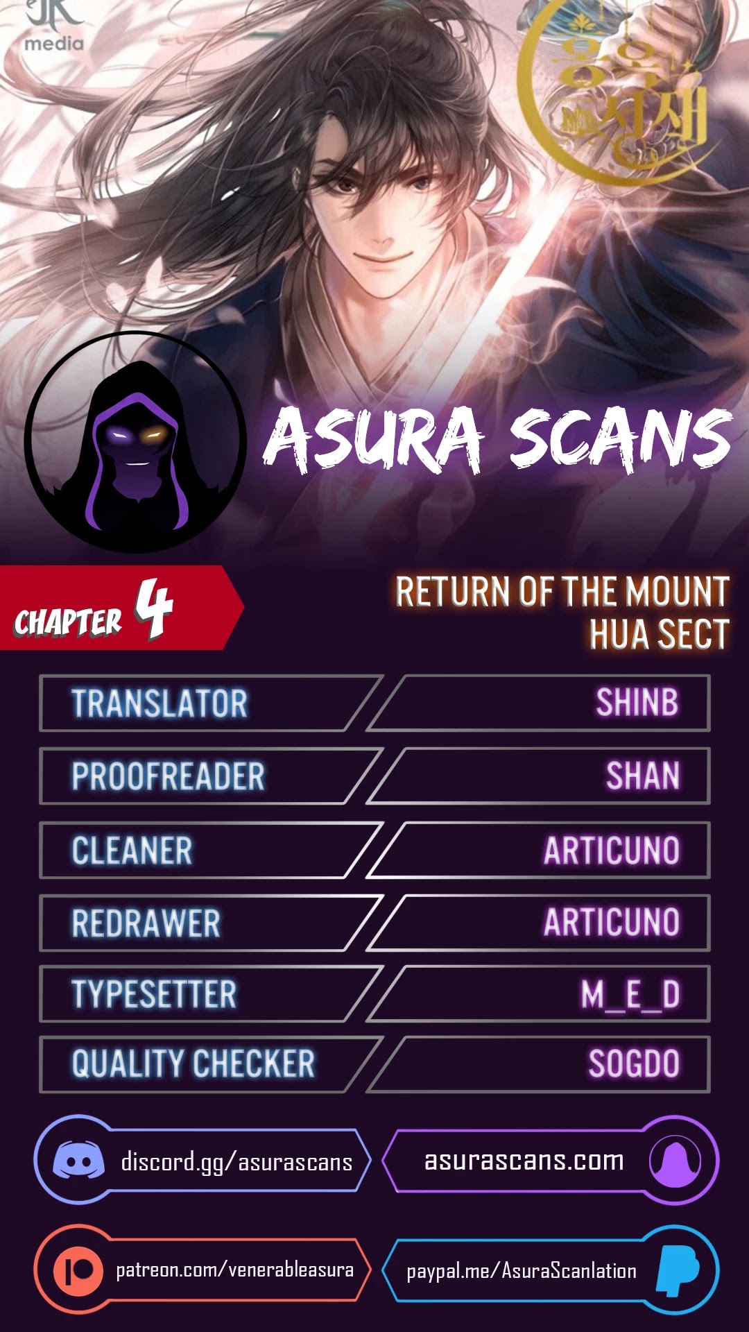 Return of the Mount Hua Sect Chapter 4 page 1 - Chapter 4