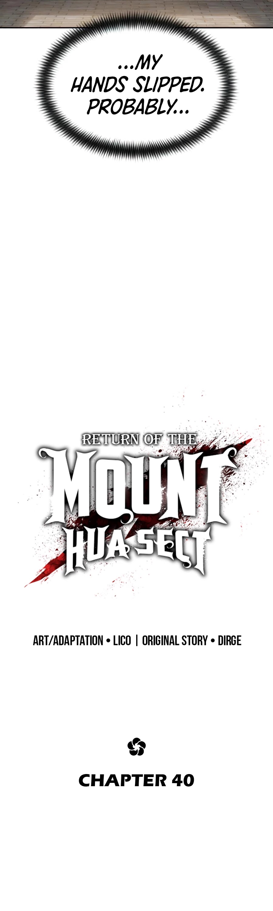 Return of the Mount Hua Sect Chapter 40 page 24 - Chapter 40