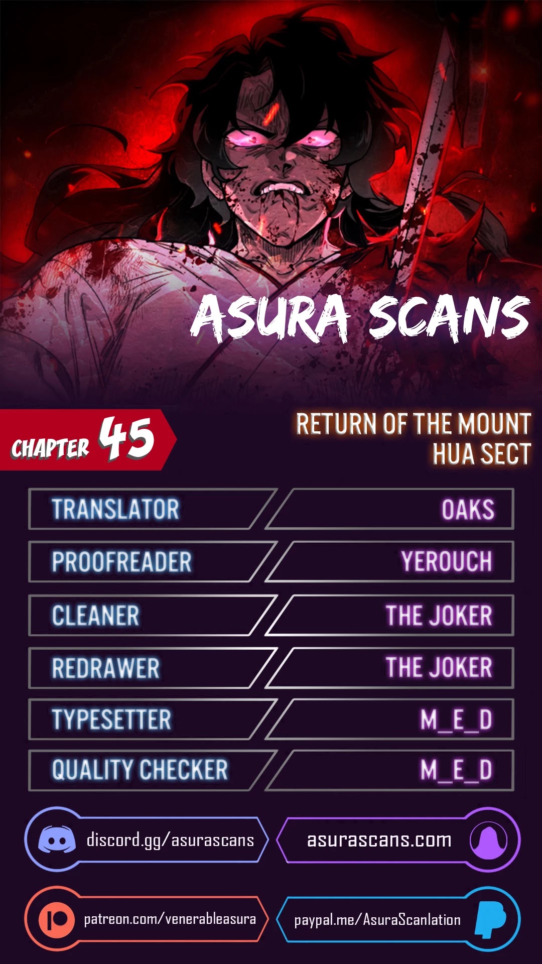 Return of the Mount Hua Sect Chapter 45 page 1 - Chapter 45